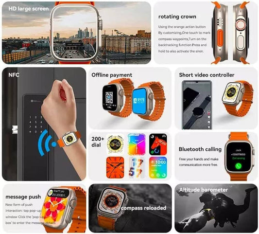 Borofone BD10 Ultra Smartwatch