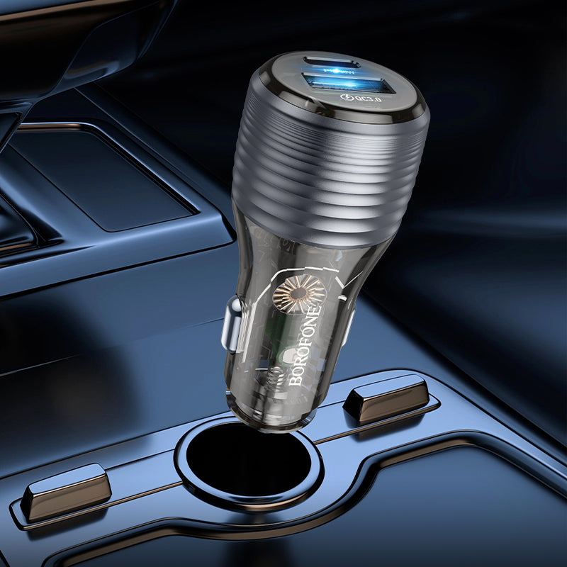 Borofone BZ30 Dual Port Fast Car Charger
