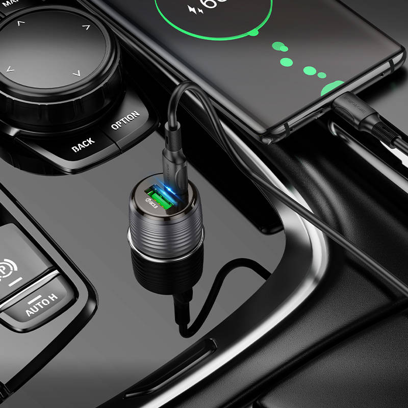 Borofone BZ30 Dual Port Fast Car Charger